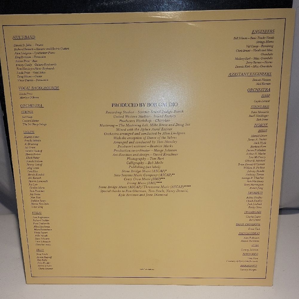 Neil Diamond Vinyl Record - Picture 4 of 6